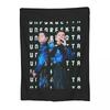 Marcus And Martinus Sweden Norway Eurovision Blankets Soft Warm Flannel Throw Blanket Cover for Bed  Picnic Travel Home Sofa
