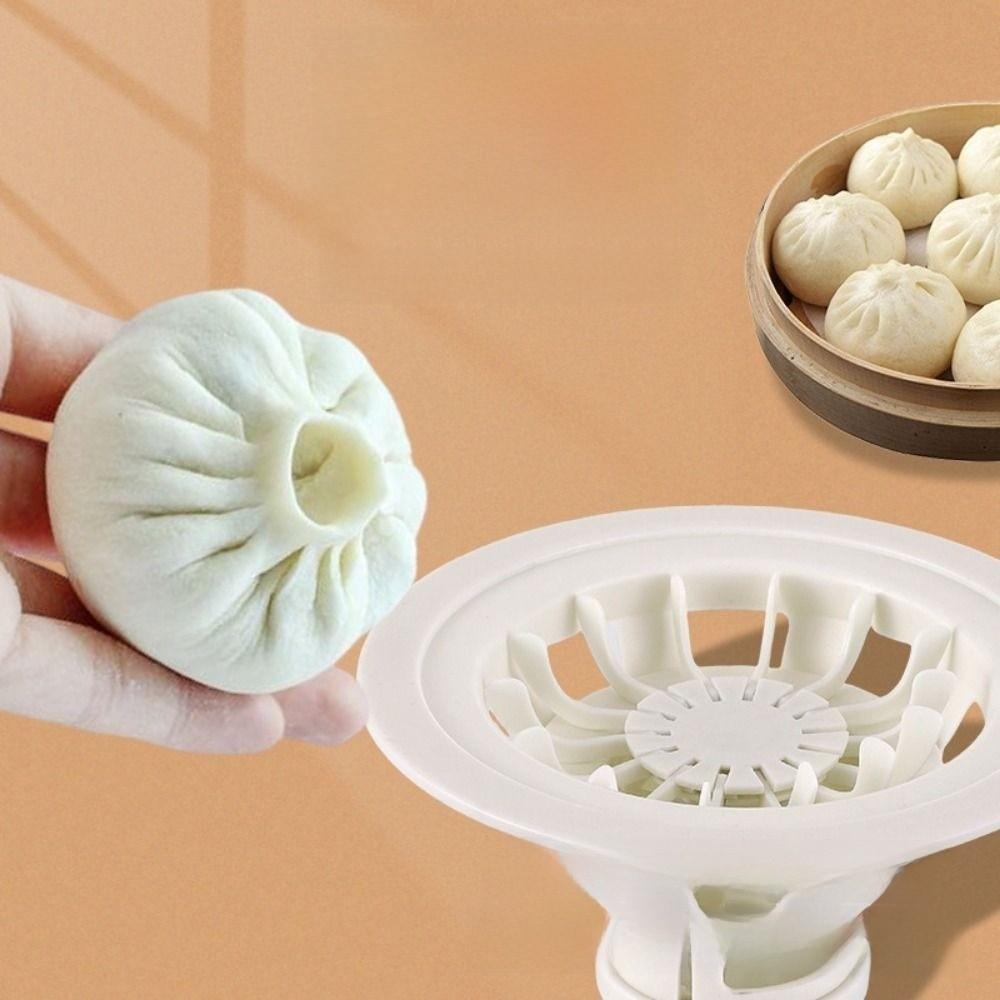 With Dough Cutter Dumpling Mold Manual Baozi Mold Easy To Use Steam Bun Mold  Home Baking