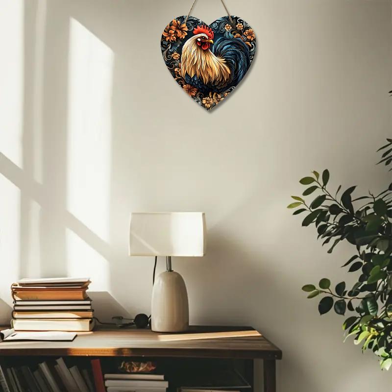 2D flat wooden hanging decorative signs, family wall or door decoration, garden decoration, housewarming gifts for friends