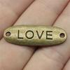 10 Stück LOVE FAITH HOPE SISTER DREAM BEST BELIEVE JOY Verbinder Anhänger Für Schmuckherstellung DIY Bastelbedarf