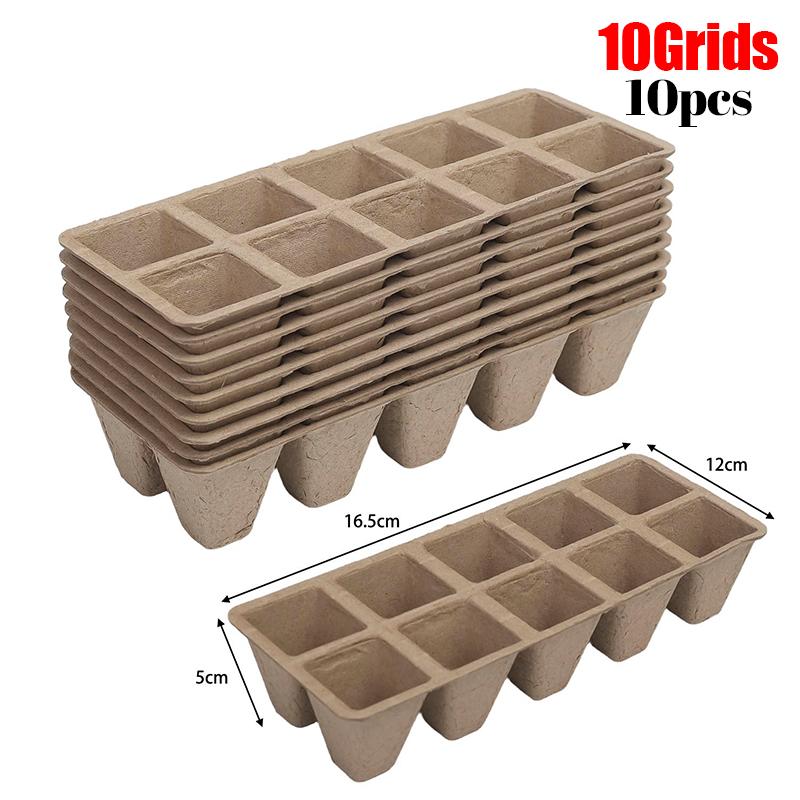 Биоразлагаемые съемные горшки для рассады лотки для проращивания торфяные горшки утолщенные горшки для посева стаканчики для рассады стартеры для семян оптом