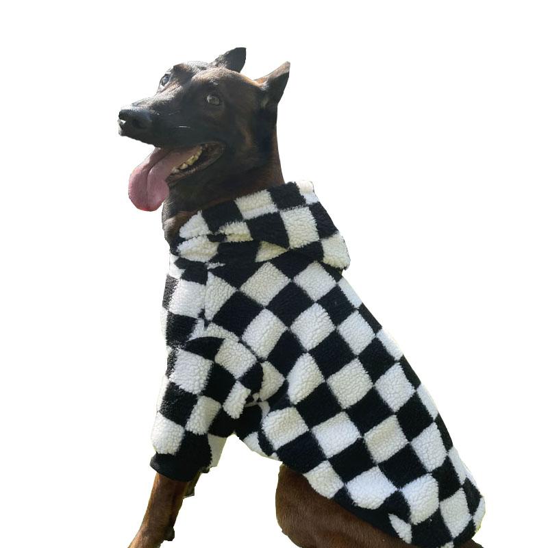 Large Pet Clothes Winter Big Dog Hoodie Coat Corgi Shiba Inu Border Collie Samoyed Husky Labrador Golden Retriever Clothing