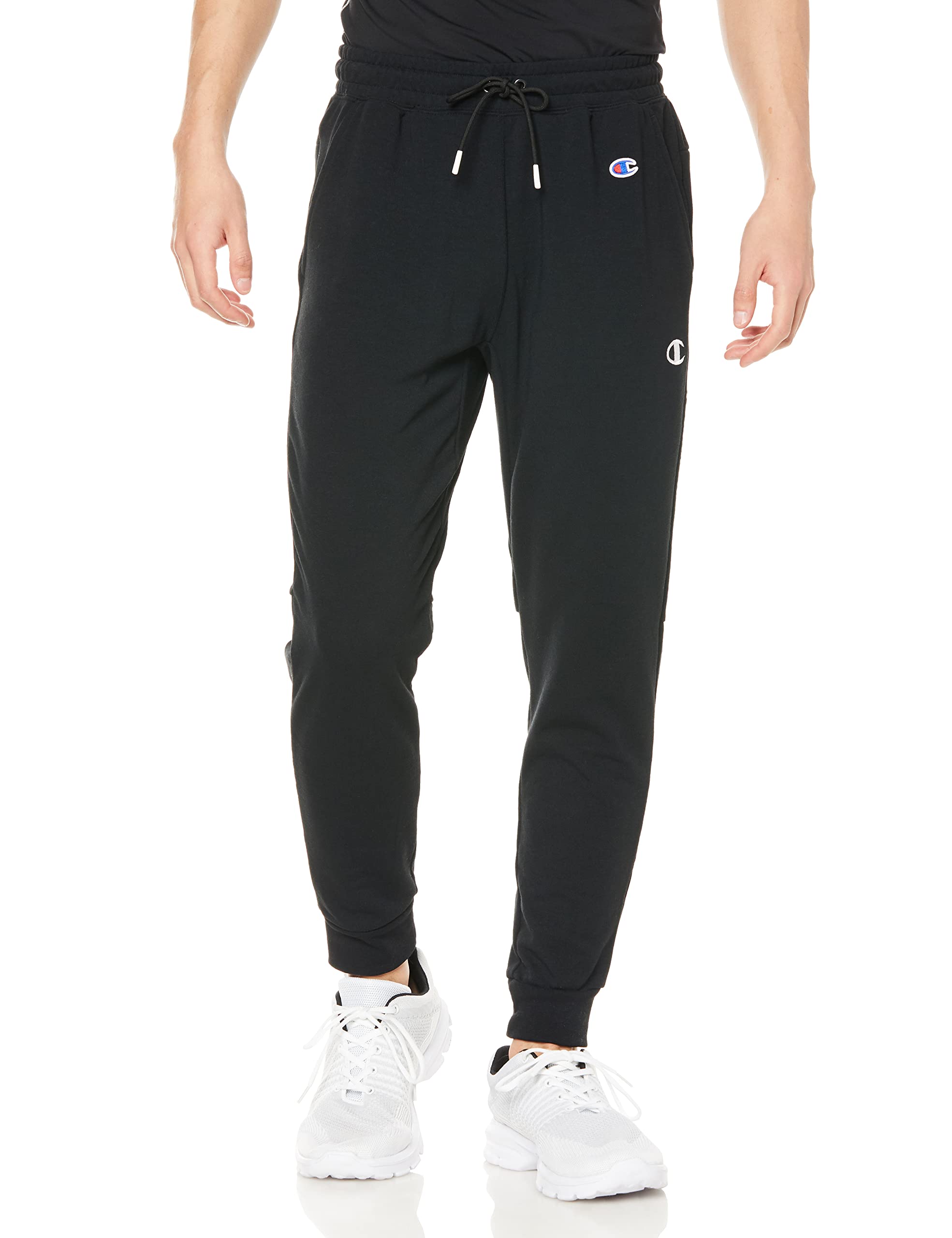 

Long Pants Quick Dry Stretch UV Protection One Point Logo TECH Terry Long Pants Sports Black XL [Champion] WEAVE(R) Men s C3-XS201 чёрный