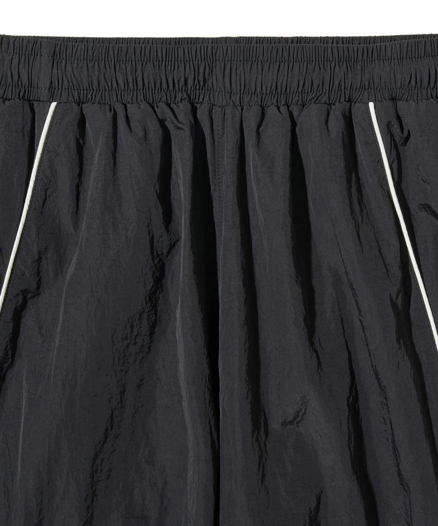 PHYPS MOTORCYCLE Speed Track Solid Nylon Pants Black