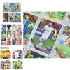 Cartas de Estrelas de Futebol Premium Copa Europeia Cristiano Ronaldo Neymar Messi Colecionável