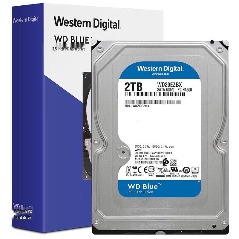

Western Digital WD Blue Desktop Hard Drive 2TB 3.5-inch