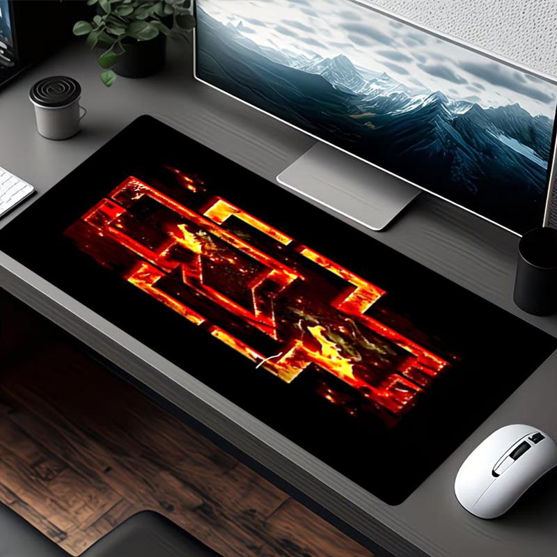 Rammstein Print Mouse Pad, for Keyboard Pad Laptop PC Mat for Office Home Use, Desk Decor, Perfect Birthday Gift for Gamers
