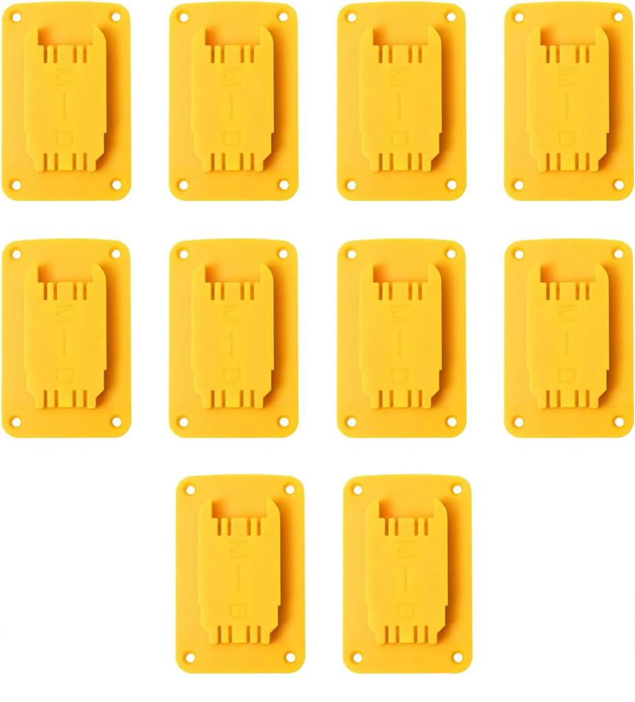 10Packs Tool Holders for Dewalt 20V Drill Mount Fit for Milwaukee M18 Tools