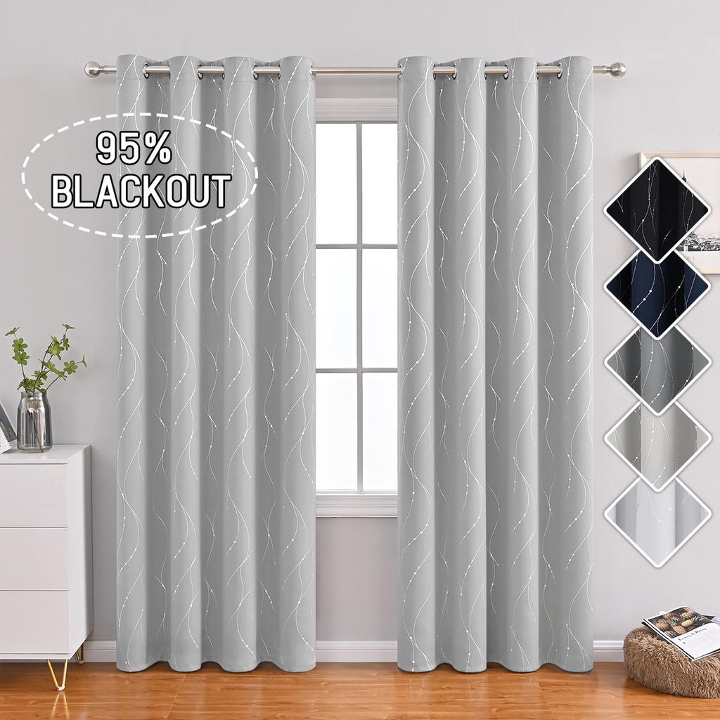 2025New High Quality Curtains Bedroom Living Room Sunscreen Curtains Meteor Curtains