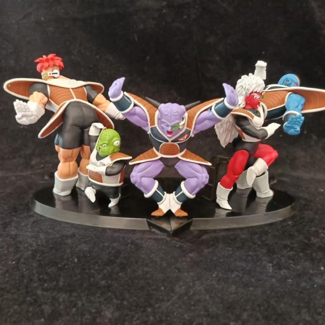 

Dragon Ball Z Anime Ginyu Force Burter Burter Gildo Cartoon Action Figure Model Collect Desktop Toy Doll Decoration Gift