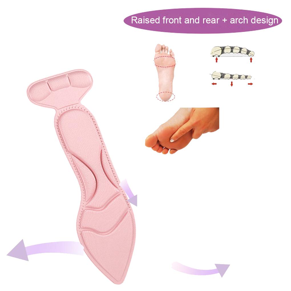 High Heel Schuhpolster Selbstklebende Einlegesohle Polster Grip Einlagen Rücken Blasen