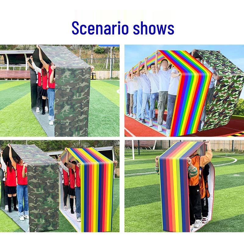 Giant Team Building Fire Wheel Game