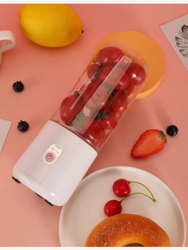 Portable Electric Juicer Blender Double Blades Rechargeable Waterproof Household Multifunction Milkshake Juice Maker Machine