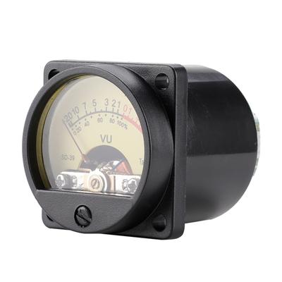 Upgraded VU Level Audio Meter Driver Board Panel VU Meter Warm LED Backlight Sound Pressure Meter Quality Plastic Made