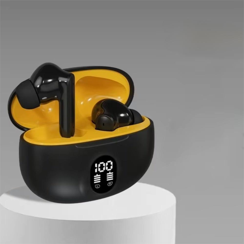 

Беспроводные Bluetooth-наушники-вкладыши со светодиодным дисплеем уровня заряда, беспроводные наушники, новые спортивные наушники чёрный