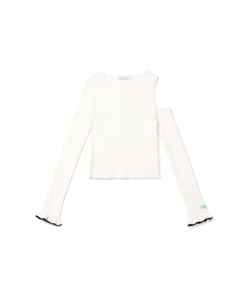 INSTANTFUNK One-Point Cutout Knit - Ivory