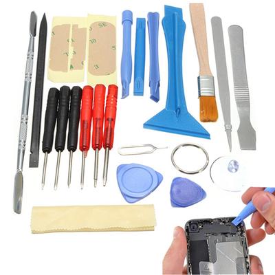 22 in 1 Open mobiele telefoon Reparatie Schroevendraaiers Zuignap hand Gereedschap set Kit Voor Mobiele Telefoon Tablet Reparatie