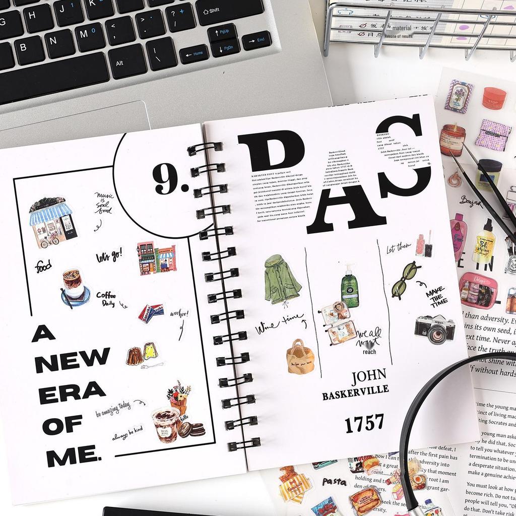 Life Collage Creative Sticker Pack for DIY Journals