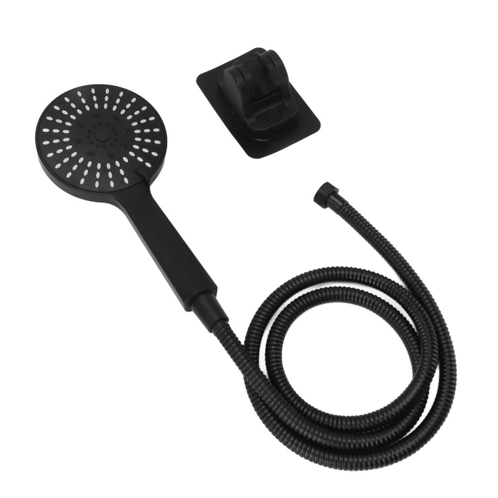Shower Head Kit 5 Modes ABS Showerhead High Pressure Bath Nozzle with Hose Holder Base