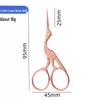 Vintage-Style DIY Embroidery & Tea Scissors - Ideal for Cross-stitch & Thread Cutting