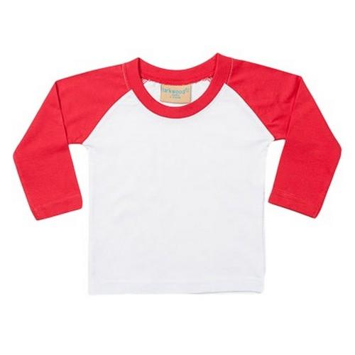 Larkwood Baby Long-Sleeved Baseball T-Shirt