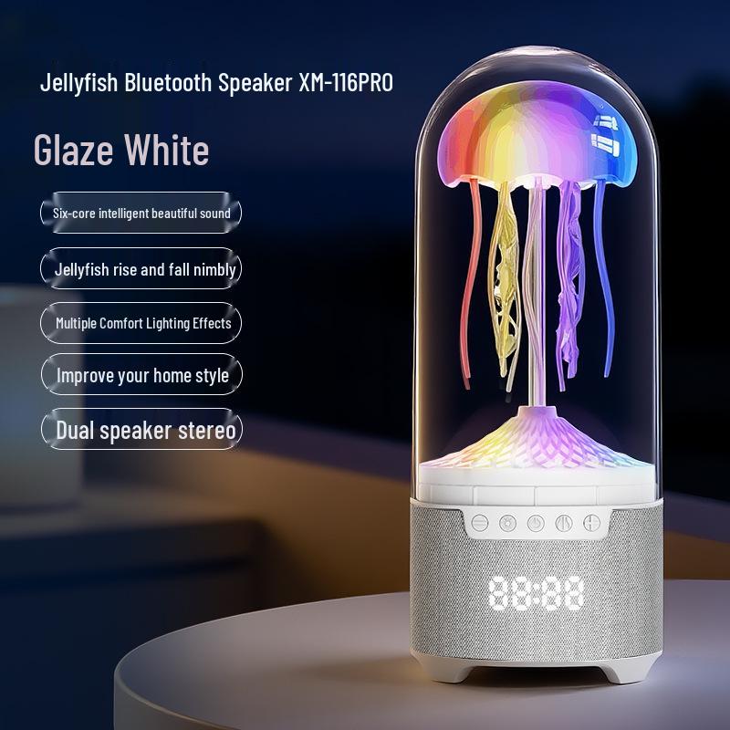 

Осьминог Медуза MX116 PRO Bluetooth Сабвуфер с Цветной Подсветкой Colorful Atmosphere Light - Fresh White белый