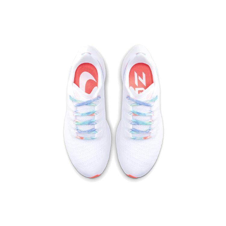 Nike Air Zoom Pegasus 37 Tie-Dye Women Sneakers White Bright-Mango Multi-Color DD9667-100
