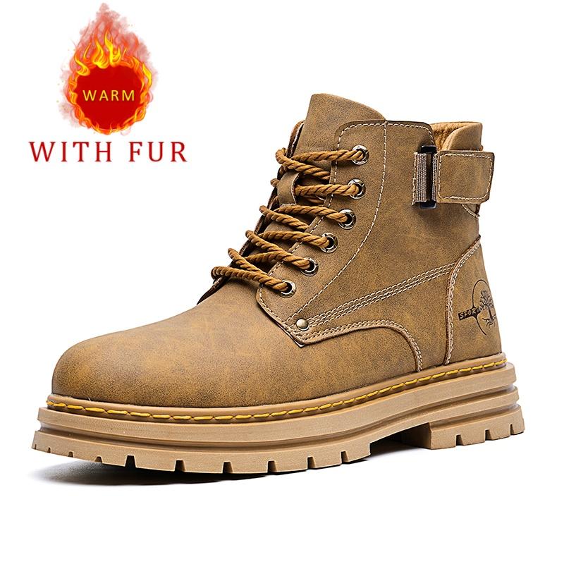 Autumn and Winter Men's Boots Trendy Minimalist Design Style Outdoor Leisure Business Party Motorcycle Classics Men's Shoes