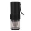 Portable Electric Coffee Grinder with Handle USB Rechargeable Auto Stop Quiet Adjustable Small Coffee Bean Grinder for