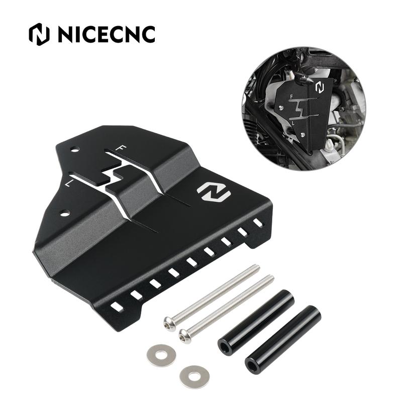 NICECNC ATV Engine Expansion Tank Guard Cover Protector For Yamaha Raptor 700 2006-2023 700R 2012 2016-2022 2019 2018 2017 2016