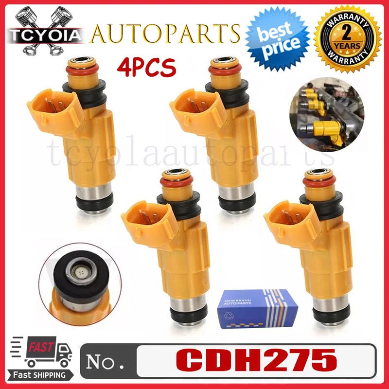 

4pcs/Lot CDH275 Fuel Injector Nozzle For Marine Yamaha F150 Outboard 150HP F200 F225 Mitsubishi Montero Engine CDH 275 MD319792