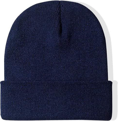 Rosoz Unisex Winter Beanie Cuffed Knit Skull Cap for Men and Women
