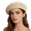 Einfache atmungsaktive Sommer-Baskenmütze für Damen, Outdoor, Sonnenschutz, Malerhut, Britischer Stil, Mützen, Bonia Kappe, Geschenk
