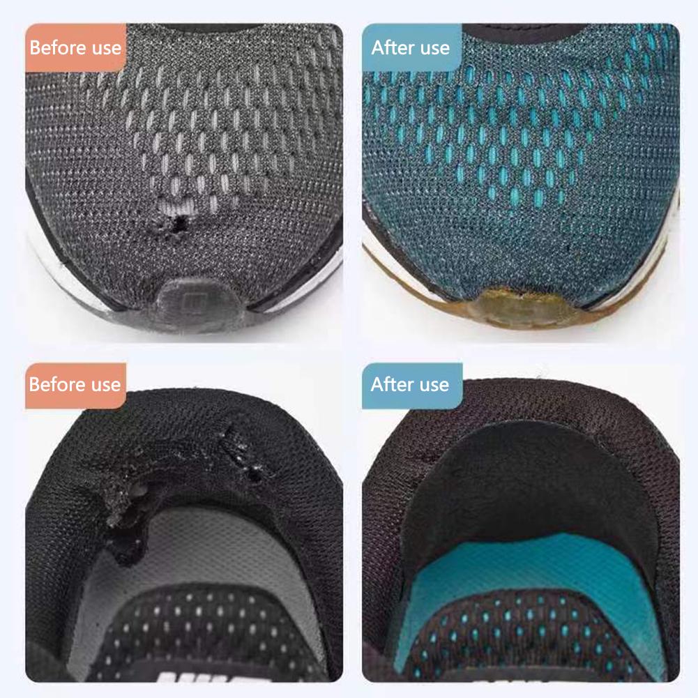 Shoe Patch Vamp Repair Sticker Subsidy Sticky Shoes Insoles Heel Protector Heel Hole Repair Lined Anti-Wear Heel