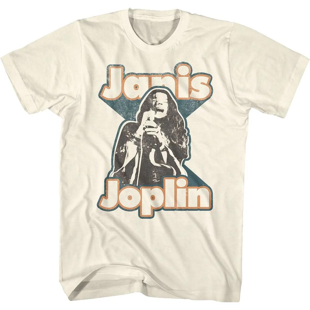 Y2K Vintage Rock T Shirts Rock Musician Janis Joplin Punk American Loose Tshirt Print Votton Clothing Casual T Shirt Unisex