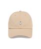 COVERNAT WOMAN Clover Heart Small Logo Ball Cap Beige