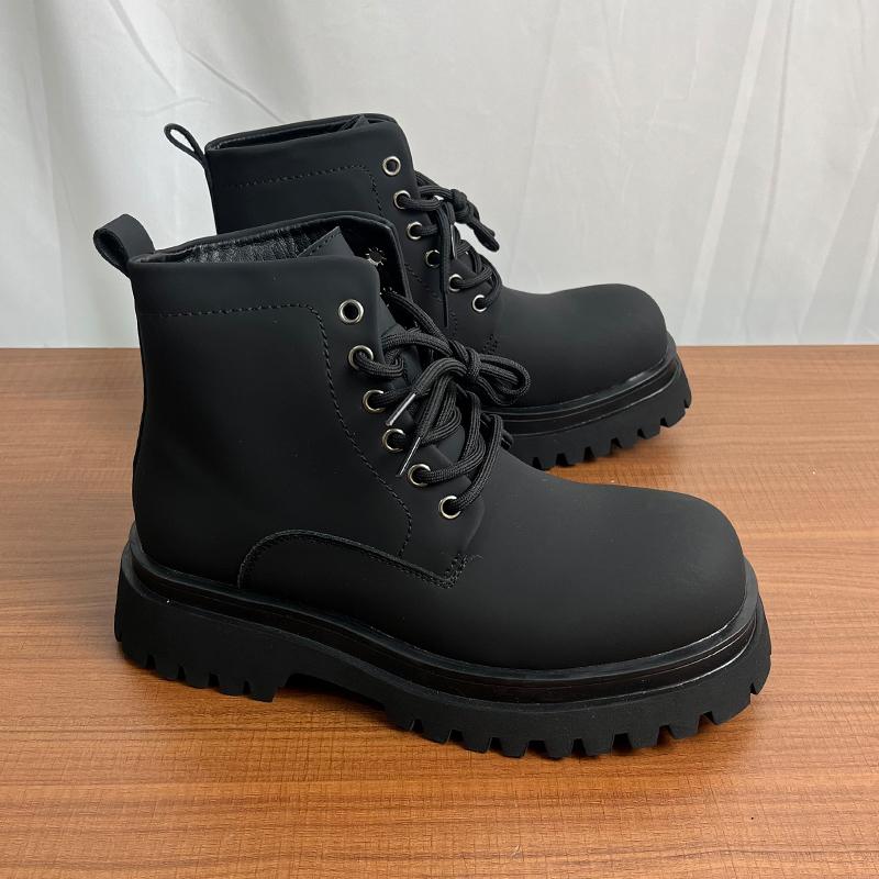 

Трендовая мужская обувь на толстой подошве, роскошный дизайнерский классический стиль, для повседневной офисной работы, уличная, размеры 38-46 и молодежная обувь, белая 46 чёрный