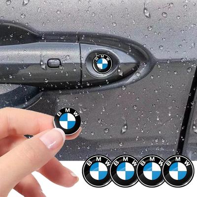 2/4/6 Stück Auto Türschloss Schlüsselloch Schutz Aufkleber Emblem Für BMW 1 3 5 Serie X1 X4 X5 X7 G20 G38 F20 F39 F48 E46 E60 E36 E39