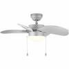 Ventilateur de plafond - Tristar - VE-5810 - 50 W - Argenté - 76 cm - 3 vitesses