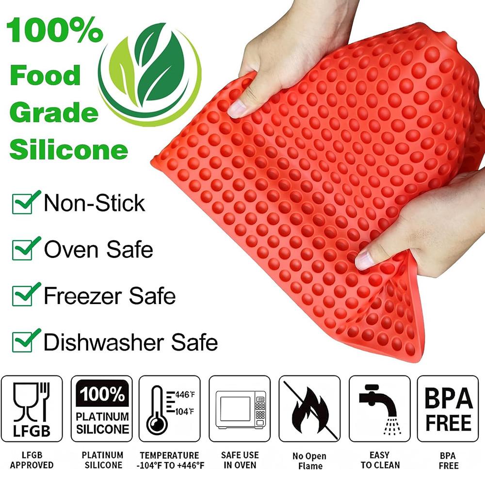 468-Cavity Mini Round Silicone Chocolate Drops Mold Dog Treats Pan Semi Sphere Gummy Candy Moulds Ganache Jelly Caramels Cookies