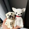 Simulation Squeeze Toys Tpr Dog Model Ornament Stereoscopic Pinch Toys Cute Stress Relieving Toy Doll Relaxing Toy Pinch Toys