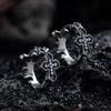 Men's High-End Retro Cross 925 Silver Needle Earrings