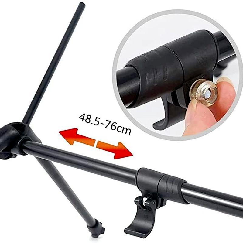 Outdoor Tragbarer Faltbarer Einziehbarer Fußstütze Campingstuhl-Set für Faltbaren Liege-Schaukelstuhl Mondstuhl Strandstuhl