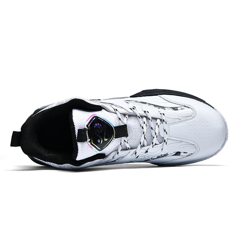 Junior high school basketball shoes men's anti-slip real combat professional training shock-absorbing rebound rest sports shoes