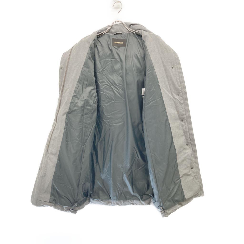 Paul Stuart Gray 18-year-old Quilted Down Coat Coat 6 grayUsed