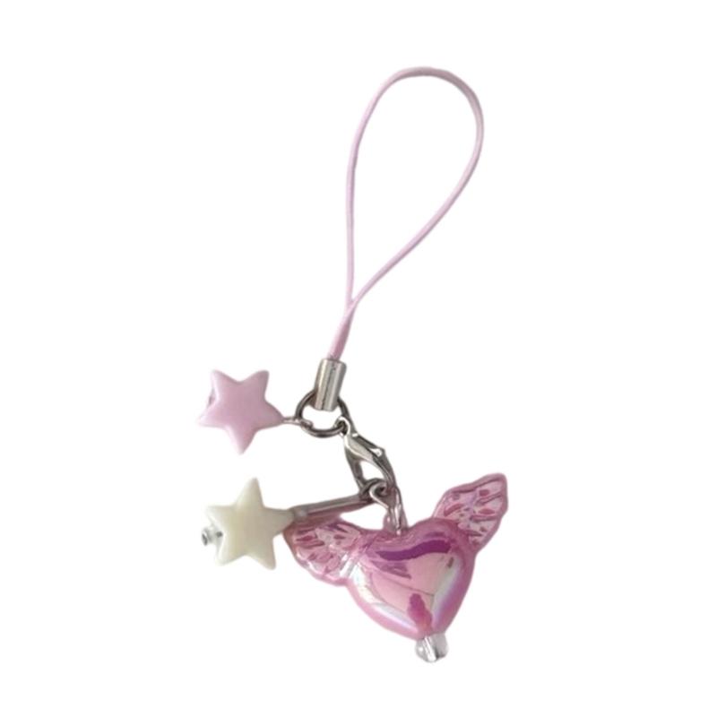 

Яркий брелок с символом дофамина, подвеска для телефонов, модная носимая бижутерия, легкое безопасное крепление