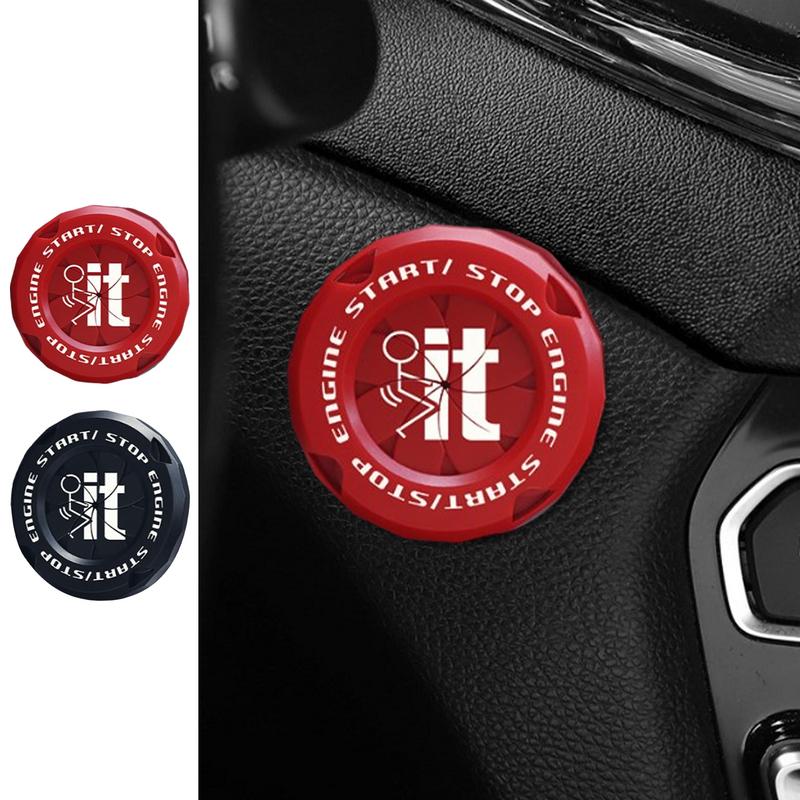 Startknopfabdeckung Startzündung Abdeckung Kratzschutz Auto Motor Knopf Dekorring Abdeckung Auto Motor Dekor