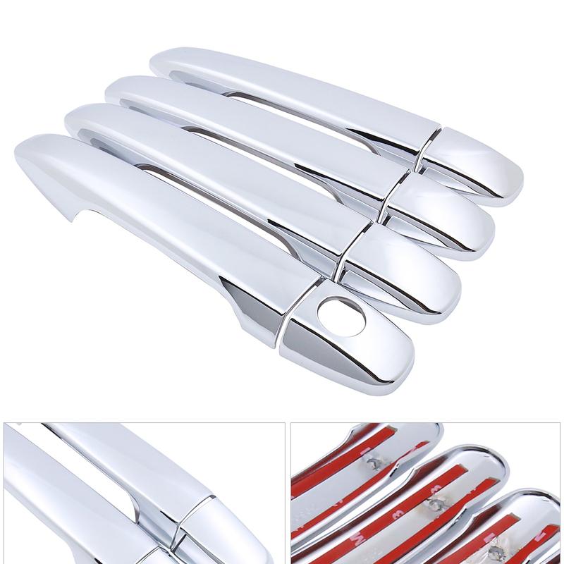 Hot Sale Chrome Car Door Handle Cover For Subaru Legacy BN BS 2015- 2016 2017 2018 Protective Trim Set Exterior Accessories