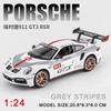 Pdbn6 1/24 Porsche 911 GT3 RSR Sports Car Alloy Pull Back Model Car Simulation Children's Diecast Toy Car Boy Toys Garage Kit