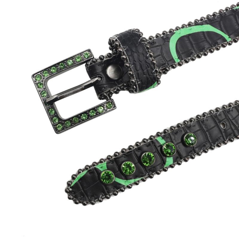 Beaded Waist Chain Casual Belt Jeweled Buckle Waist Ceinture Belt Heavy Duty Belt for Beach Jewelry Accessories